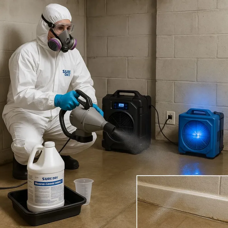 Sanitization and Odor Removal process in Langdon, ND