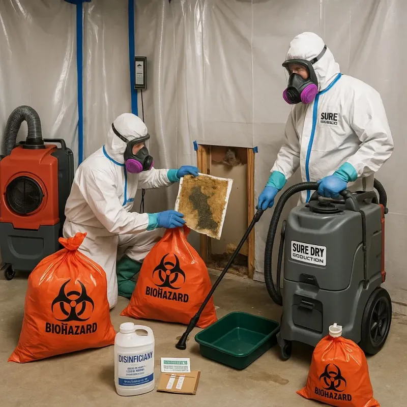 Contaminated Water Handling Protocols process in Langdon, ND